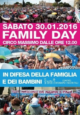 Family Day 30 gennaio 2016 Circo Massimo Roma - Glauco Santi News